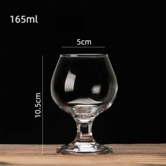 Verres Verrines Carafes Verre à Whisky clair court sans plomb 100