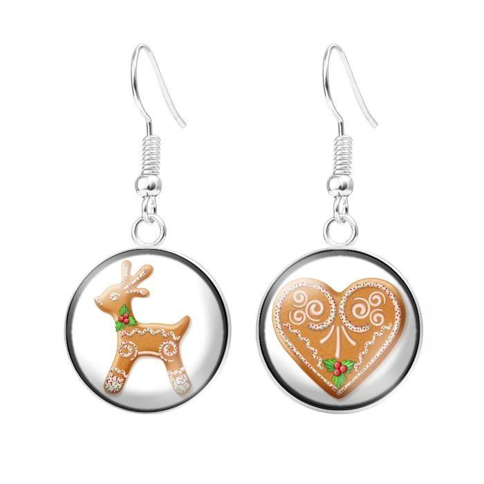 boucles d'oreilles pendantes noel boucles d'oreilles pendantes noel