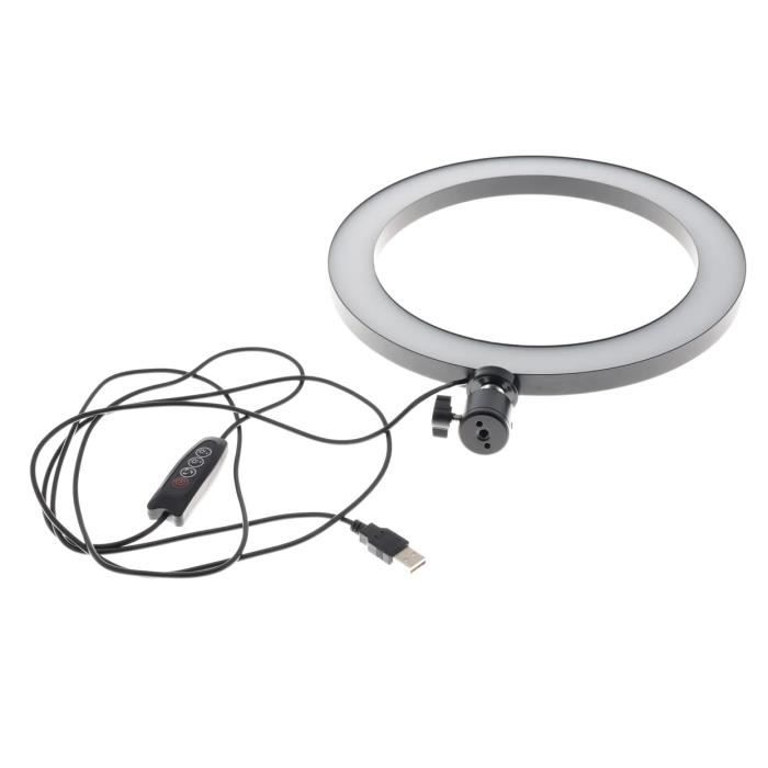 Comparer les prix de BEAUTY LIVE RING LIGHT Lampe Lumière Anneau 26 cm pour Selfie Vidéo Live Stream Tiktok Makeup Vlog Photography