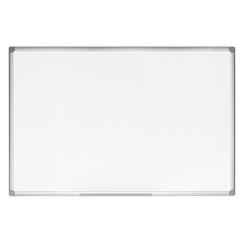 Bi-Office Earth - Tableau Blanc Magnétique Écologique, Surface Laqué avec Cadre en Aluminium 90 x 60 cm MA0306790