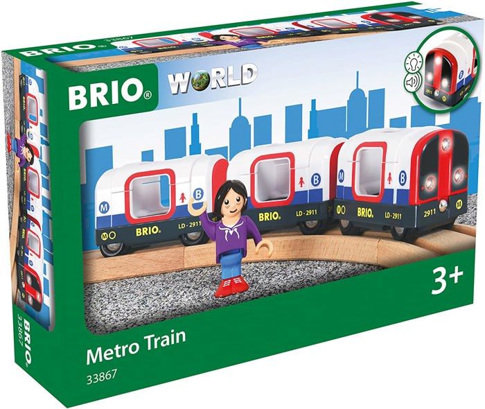 Métro Son Et Lumiere - BRIO - 33867 - Intérieur - Vert - Enfant