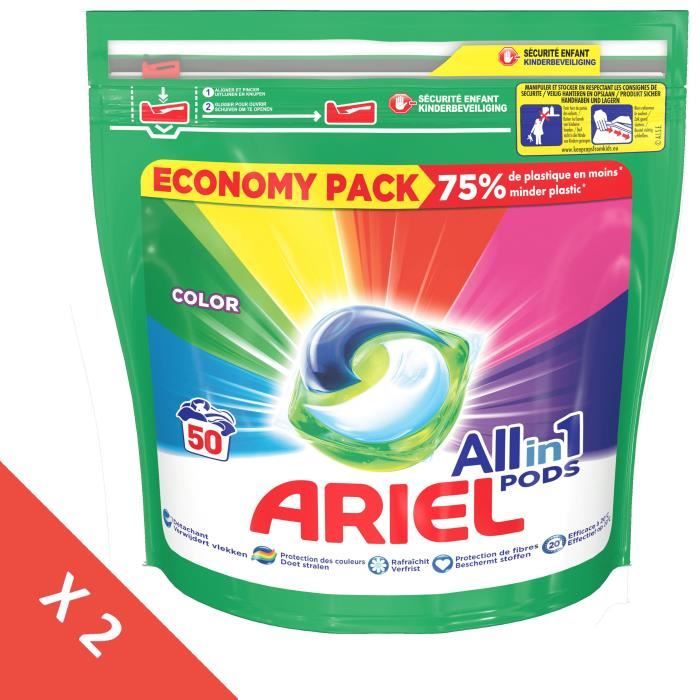 Lot Lessive Ariel Cdiscount Selon une etude de l'afise, les familles francaises realisent en moyenne 4 a 5 lessives par semaine. lot lessive ariel