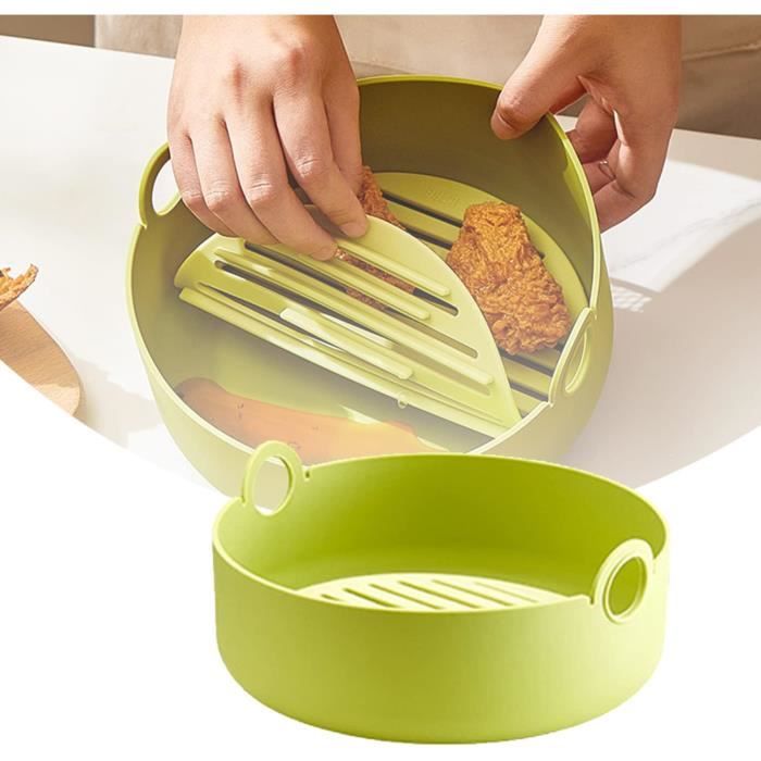 Couvercle Micro-ondes Silicone 30cm - Housse Rangement Réutilisable - Anti-odeurs Et Fraîcheur