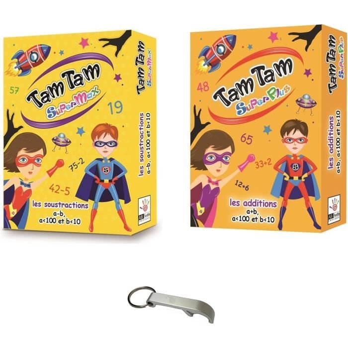Lot Tam Tam Safari SuperMax Soustractions + SuperPlus Additions a+b
