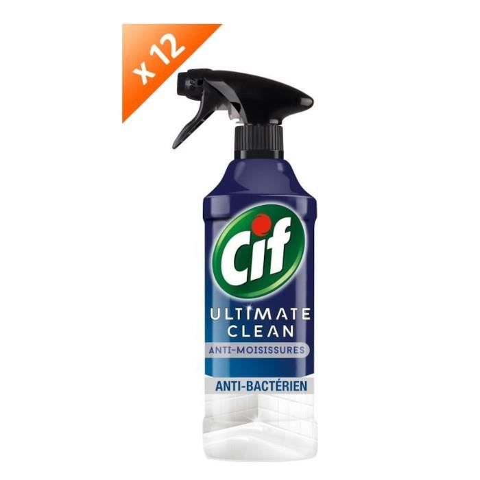 Cif Spray Ultimate Clean Anti Moisissure 6x 435 Ml Achat