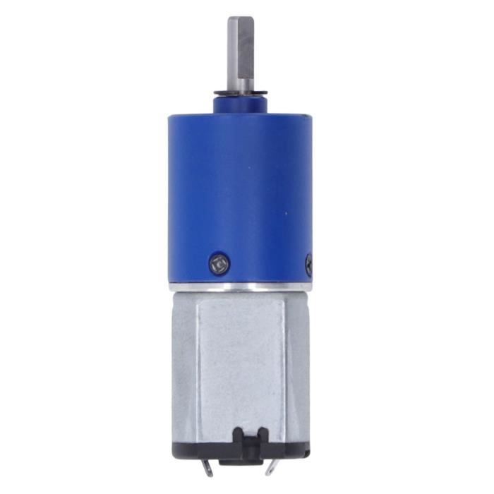 Moteur Électrique DC6V Réduction Lente 5 Tr/min - Forte Torsion Engrenages Plastique