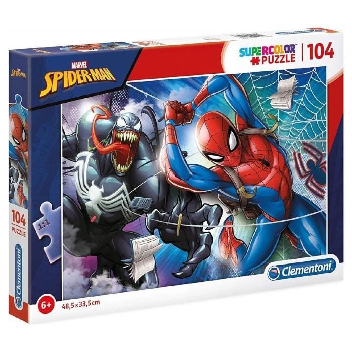 Clementoni - Puzzle Cadre 15 pièces - Marvel - Spiderman