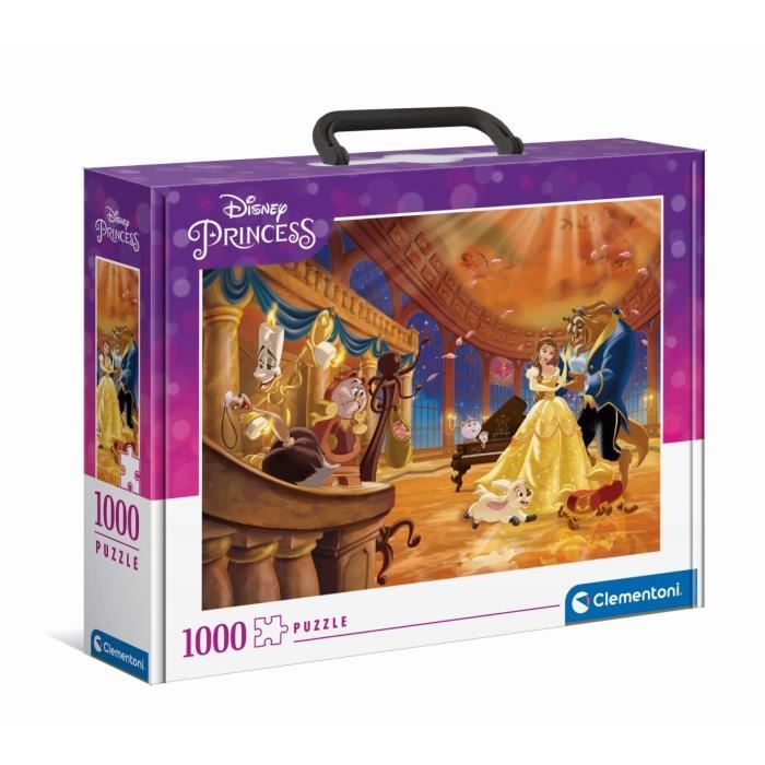 Valisette Puzzle - 1000 pièces - Disney - Clementoni - 39676 ...