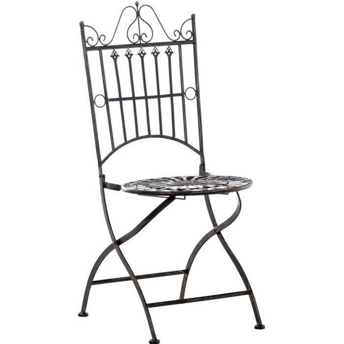AnnonceChaise fer forge jardin - Fabriquée en France