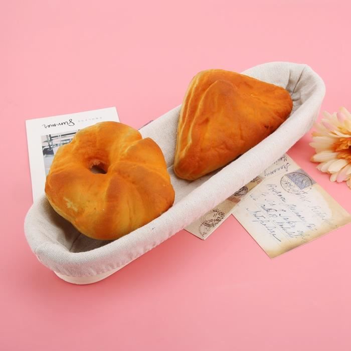 Ovale Banneton Panier Corbeille à Pain En Rotin Ovale Pain épreuvage
