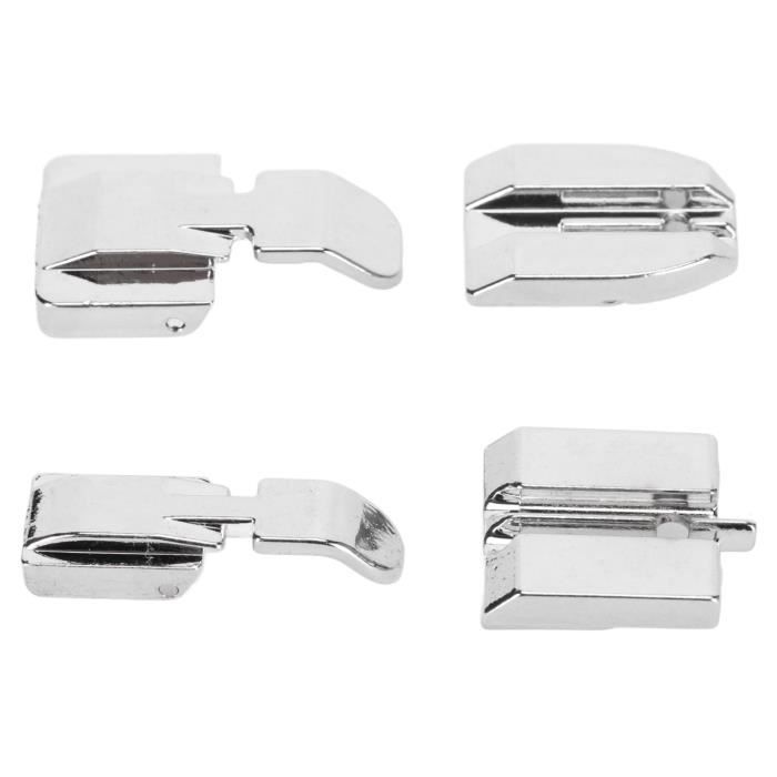 SERMALOER Brand 2PCS #611406002 - Pie De Cierre A Presión (derecho Estrecho) Compatible Con Janome 2206, 2222