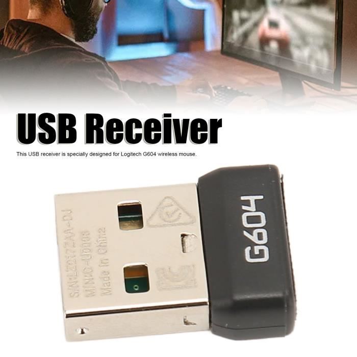 Récepteur USB De Rechange Pour Souris Gaming Sans Fil Logitech G502X / G502 X – Adaptateur Officiel Pour Connexion Sans Fil Stable