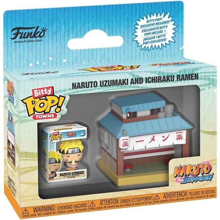 Figurine Funko Bitty Pop Towns Naruto Shippuden Ichiraku Ramen - vue 1