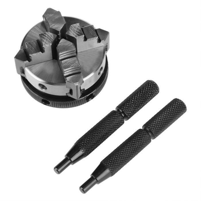 Tige De Connexion De Mandrin En Acier Inoxydable Pour K01-50 / 63 K02-50 / 63 Mandrin De Tour M14 * 1 Mini Pièces De Machine De Tour(8mm