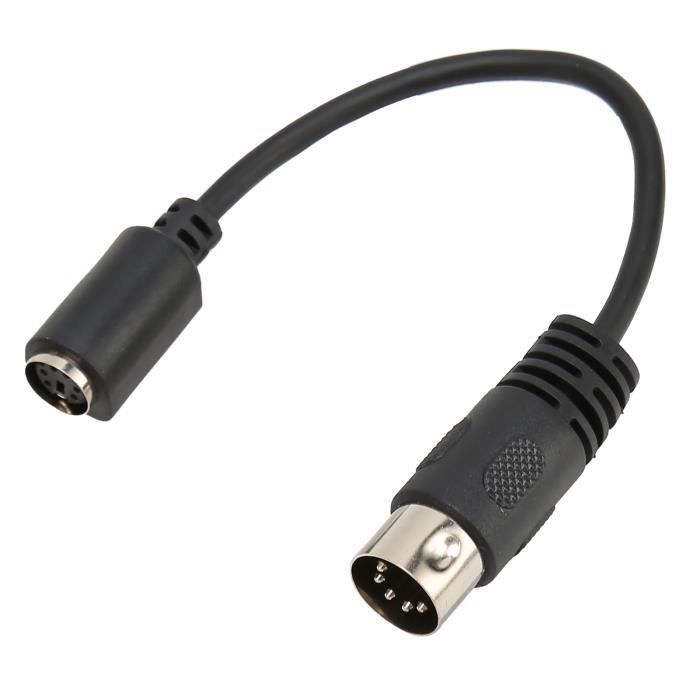 1.5m Svhs CÂBLE S-VIDÉO Câble 4Pin Mini Din Mâle À M TV DVD PC Or Connecteurs EB