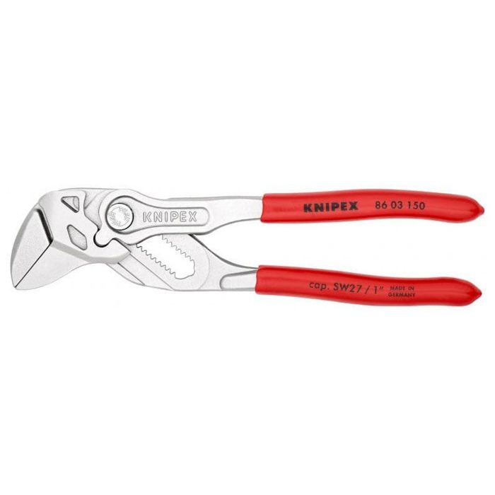 Pince-clé KNIPEX 150 mm - Pour gaine PVC - 86 03 150