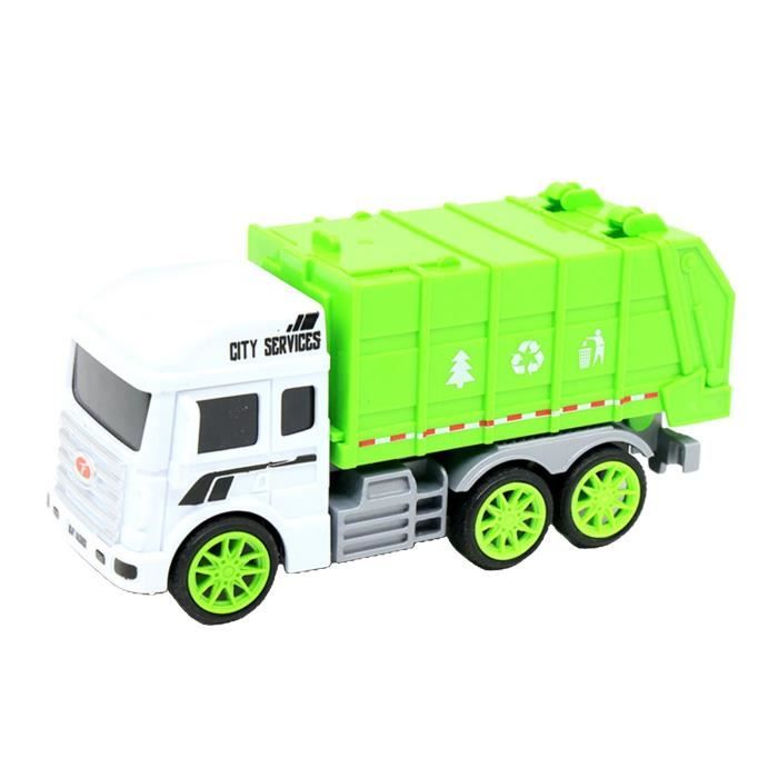 JWTRSVTY 3 Véhicules De Construction Inertie – Pelleteuse, Bulldozer Et Camion Benne – Jouet D'Éveil Pour Enfants Dès 1 An