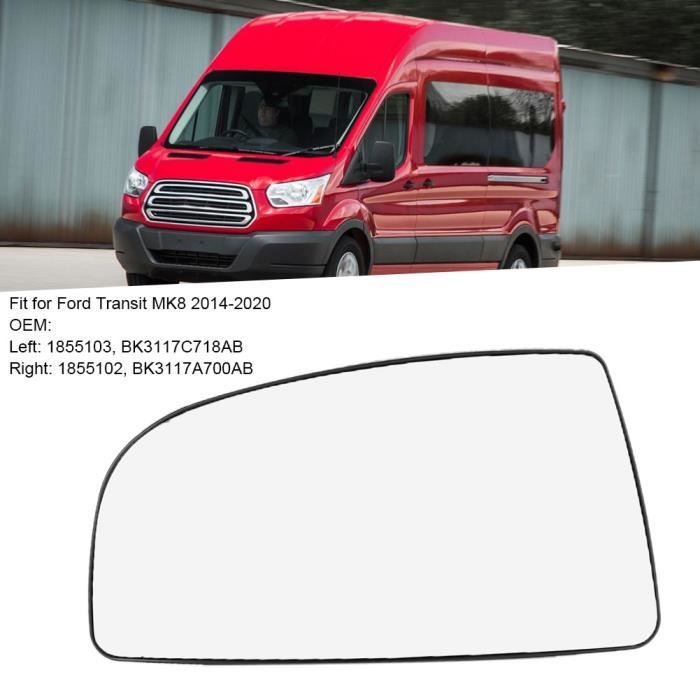 Rétroviseur Extérieur Droit Chauffant Pour Renault Trafic, Nissan Primastar 2014-2022 - Verre Avec Plaque Arrière