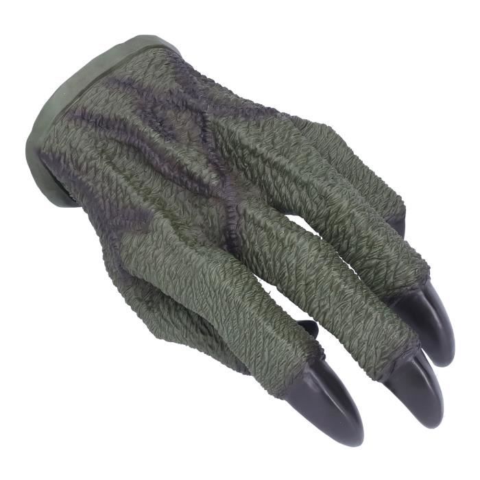 Comparer les prix de Mothinessto mains de dinosaure Griffes de dinosaure , gants, mains, pattes, jouets, accessoires de Costume jeux d'activite Vert