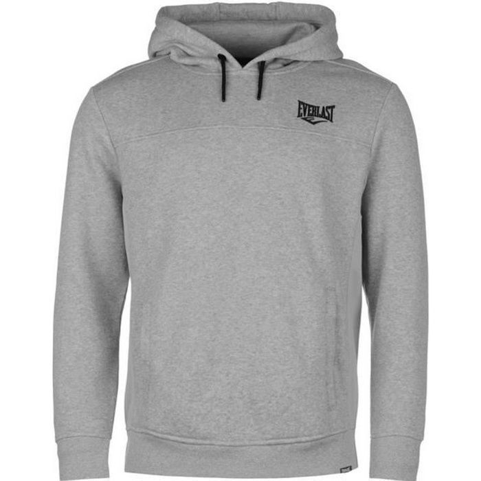 Nouveau Sweat-Shirt Everlast A Capuche Homme Collection 2017 Gris