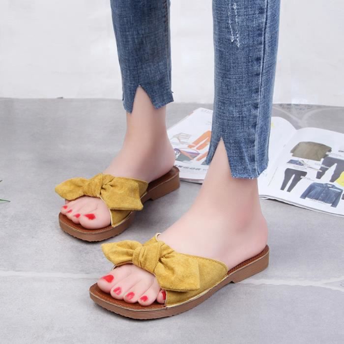 sandale plat femme