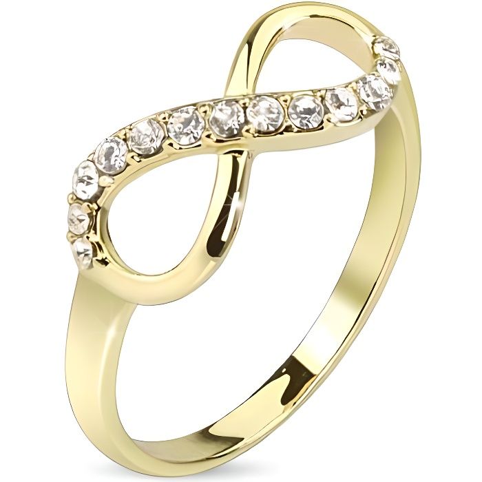 Bague hotsell signe infini