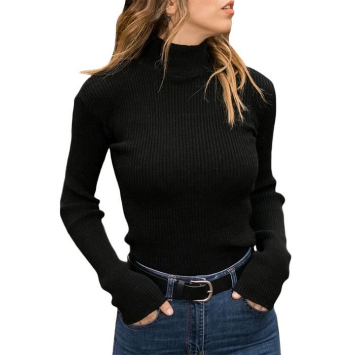 sous pull femme chaud