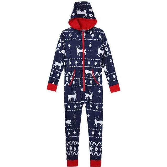 Pyjama Combinaison Bébé "Mon Premier Noël" - Grenouillère + Bonnet - Unisexe - Taille 0-18 Mois