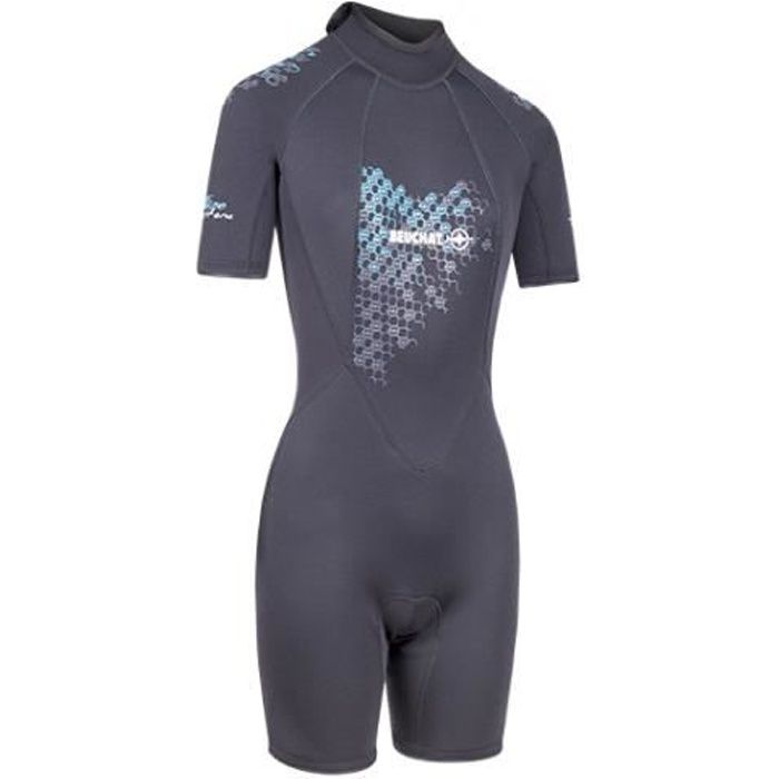 Combinaison de plongée Beuchat Alize - Shorty 3mm - Femme - Noir/Rose - Plongée sous-marine Combinaison de plongée Beuchat Alize - Shorty 3mm - Femme - Noir/Rose - Plongée sous-marine