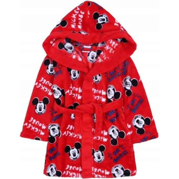 peignoir mickey bebe