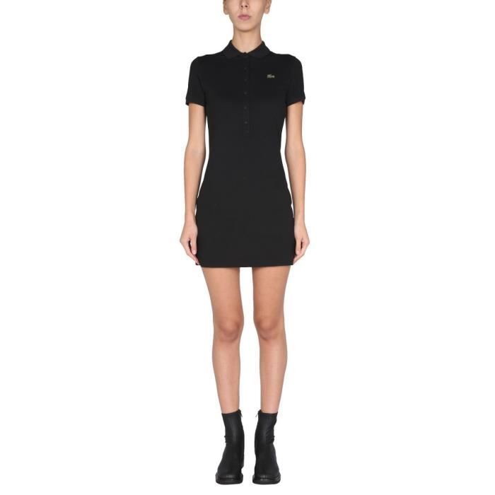 robe noire lacoste