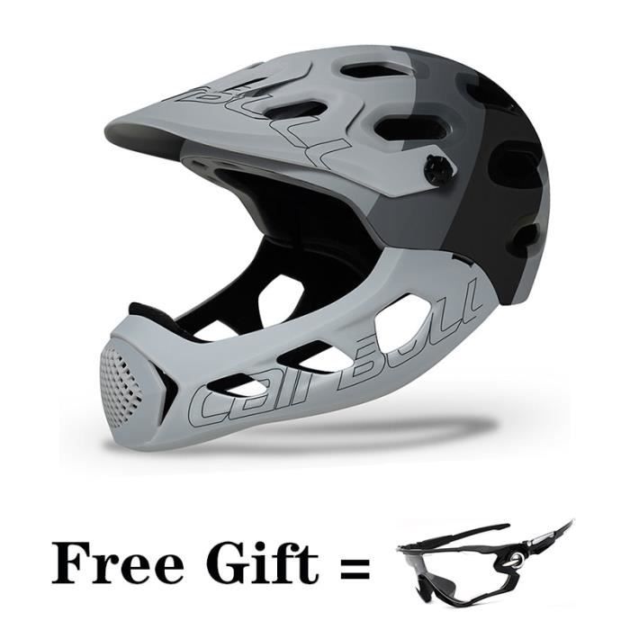 Casque de v lo tout terrain pour adultes CAIRBULL CB49 Gray A