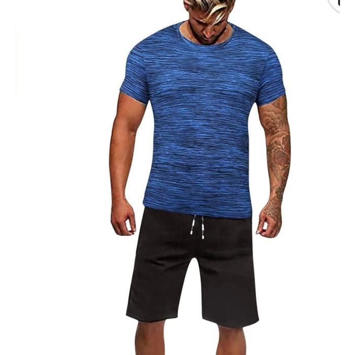 Ensemble short tee shop shirt homme sport