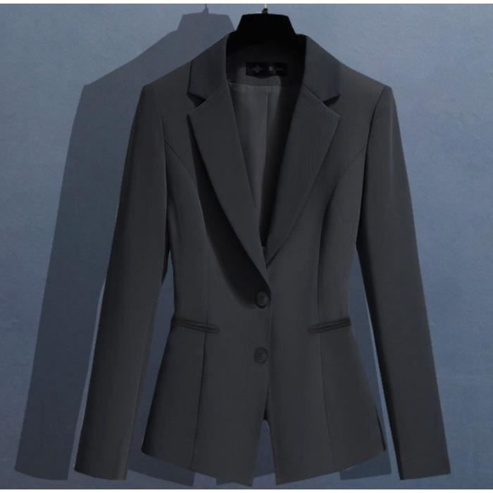 Veste d?�contract?�e pour femme - A black coat Blanc - Cdiscount Pr??t-?�-Porter