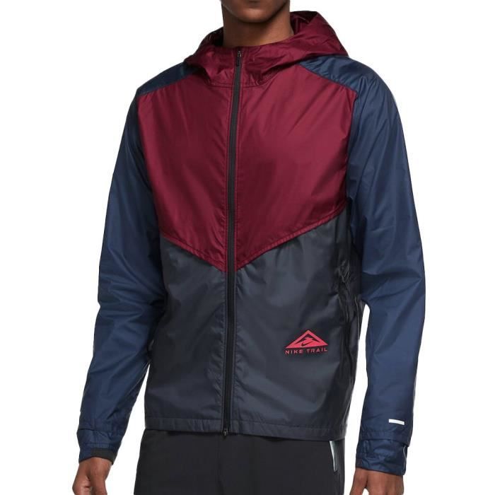 Coupe vent Marine Bordeaux Homme Nike Windrunner Bleu Cdiscount Pret a Porter