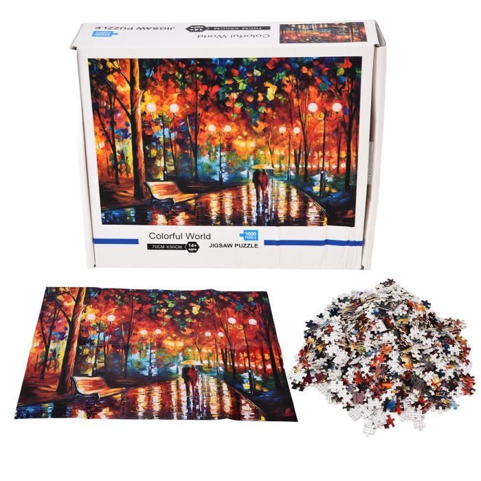 Puzzles De Noël Pour Adultes 1000 Pièces, Casse-tête Pour Adultes Et 14 Ans Et Plus, Jeux De Famille Pour Le Divertissement à La Maison, 70,1 Cm X 50 Cm (Couleur 8