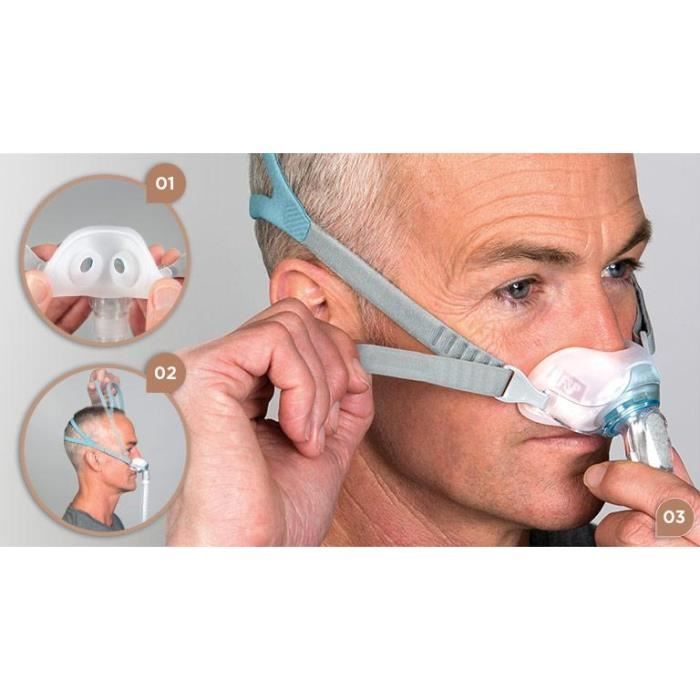 Masque pour apnée du sommeil BREVIDA PILLOWS Taille XSM L Cdiscount TV Son Photo