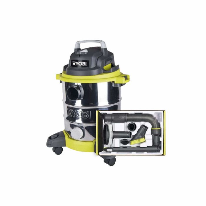 Ryobi Pack Aspirateur RVC G + 6 accessoires - vue 2