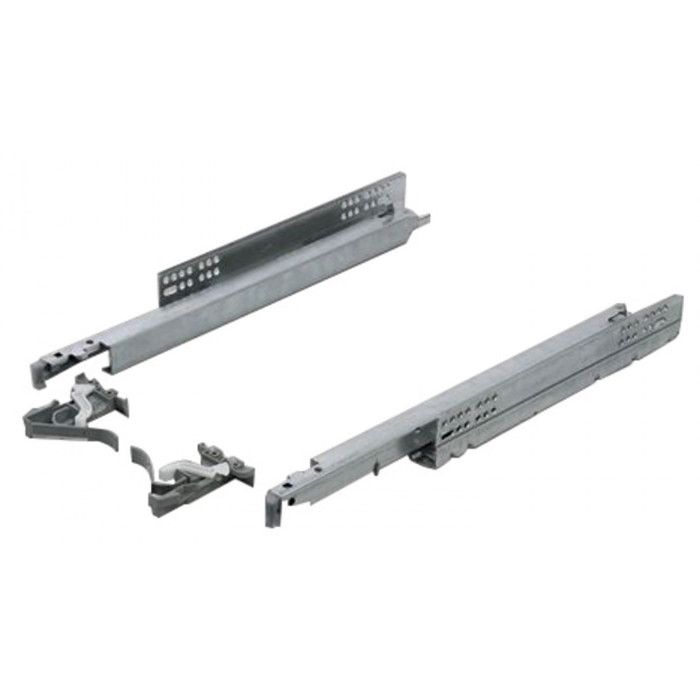Coulisse invisible - SALICE - A6557 55N - Push sortie totale - 550 mm - Charge 30 kg Coulisse invisible - SALICE - A6557 55N - Push sortie totale - 550 mm - Charge 30 kg