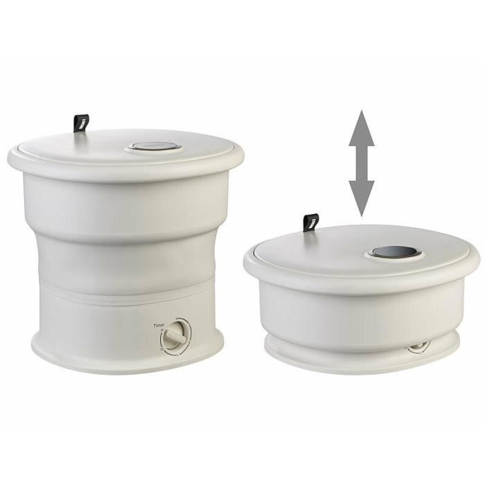 Machine à laver de voyage portative pliable 50 W SICHLER