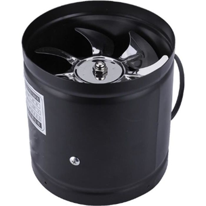 4 Pouce Ventilateur de Conduit en Ligne Ventilateur DAir Tuyau MéTal Ventilation Ventilateur DéVacuation Extracteur Salle de - Sodial