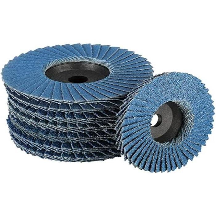 Lot De 50 Feuilles De Papier De Verre WAbrasive Pour Ponceuse Excentrique, 125 Mm De Diamètre