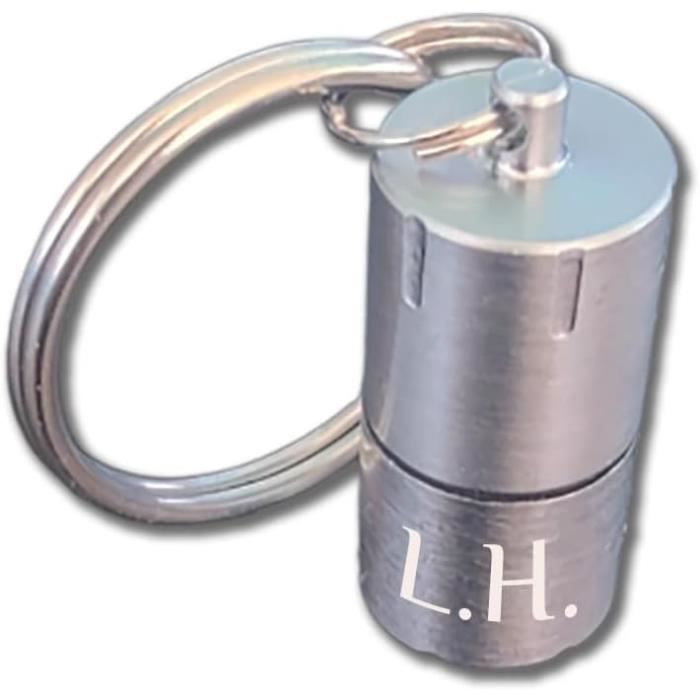 Briquet Porte-clés Infini Rechargeable Kérosène - Multifonction 3 En 1 (Briquet + Décapsuleur), Camping Randonnée - 12