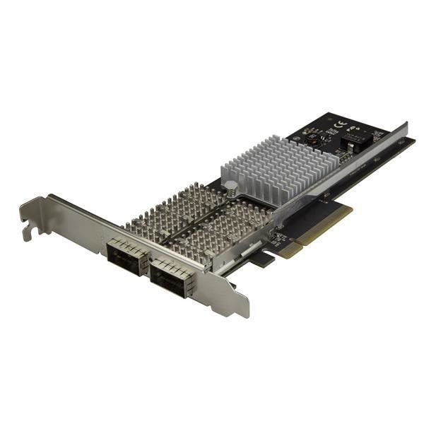 STARTECH Carte réseau PCIe à 2 ports QSFP+ 40G pour serveur - Adaptateur réseau 2 ports 40 GbE - Chipset Intel XL710