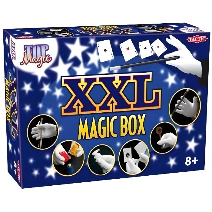 Coffret de magie TACTIC - MAGIC BOX XXL - 55 tours inclus