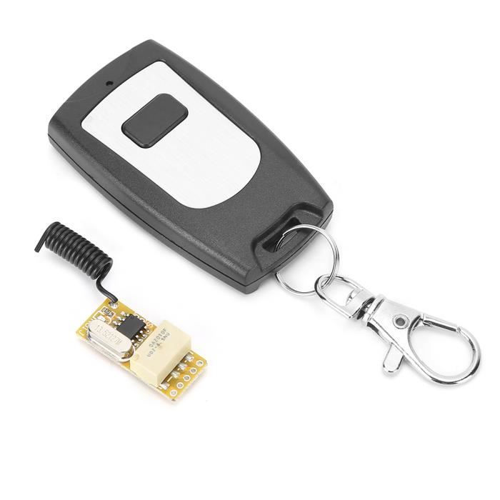 Télécommande De Relais Sans Fil 12V - Interrupteur Automatique Pour Portail, Volet, Porte Avec Verrouillage | Jusqu'à 100m De Portée