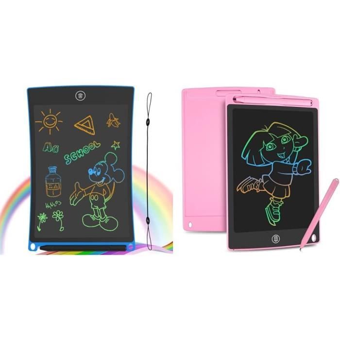 Tablette Dessin Enfant GUYUCOM 8.5 Pouces - Écran LCD Coloré | Ardoise Magique Réutilisable | Cadeau 3-7 Ans