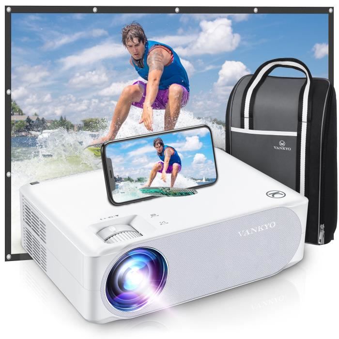 VANKYO Performance 630W Vidéoprojecteur Native 1080P Full HD, 2.4G/5G WIFI, Écran 300\