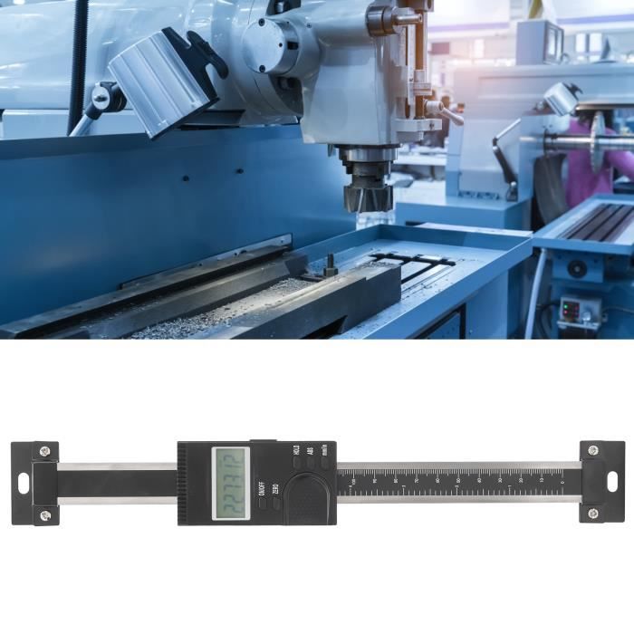 ZADCCS Système de Lecture numérique LCD DRO à 3 Axes et règle Optique à