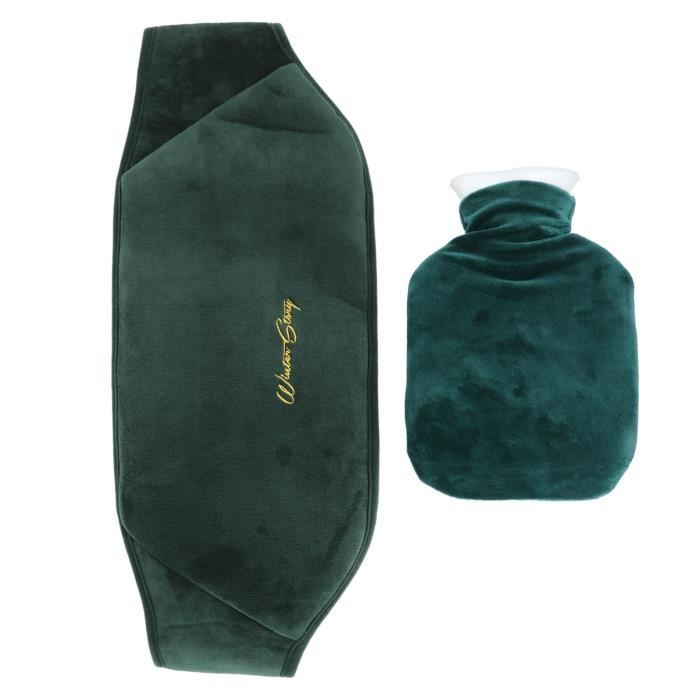 Bouillotte 1L Avec Housse Lapin Doudou – Chaudière à Eau Chaude Pour Douleurs Musculaires